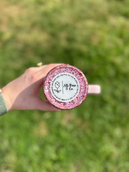 Light Pink and Burgundy Ombré HydroJug *MADE TO ORDER*