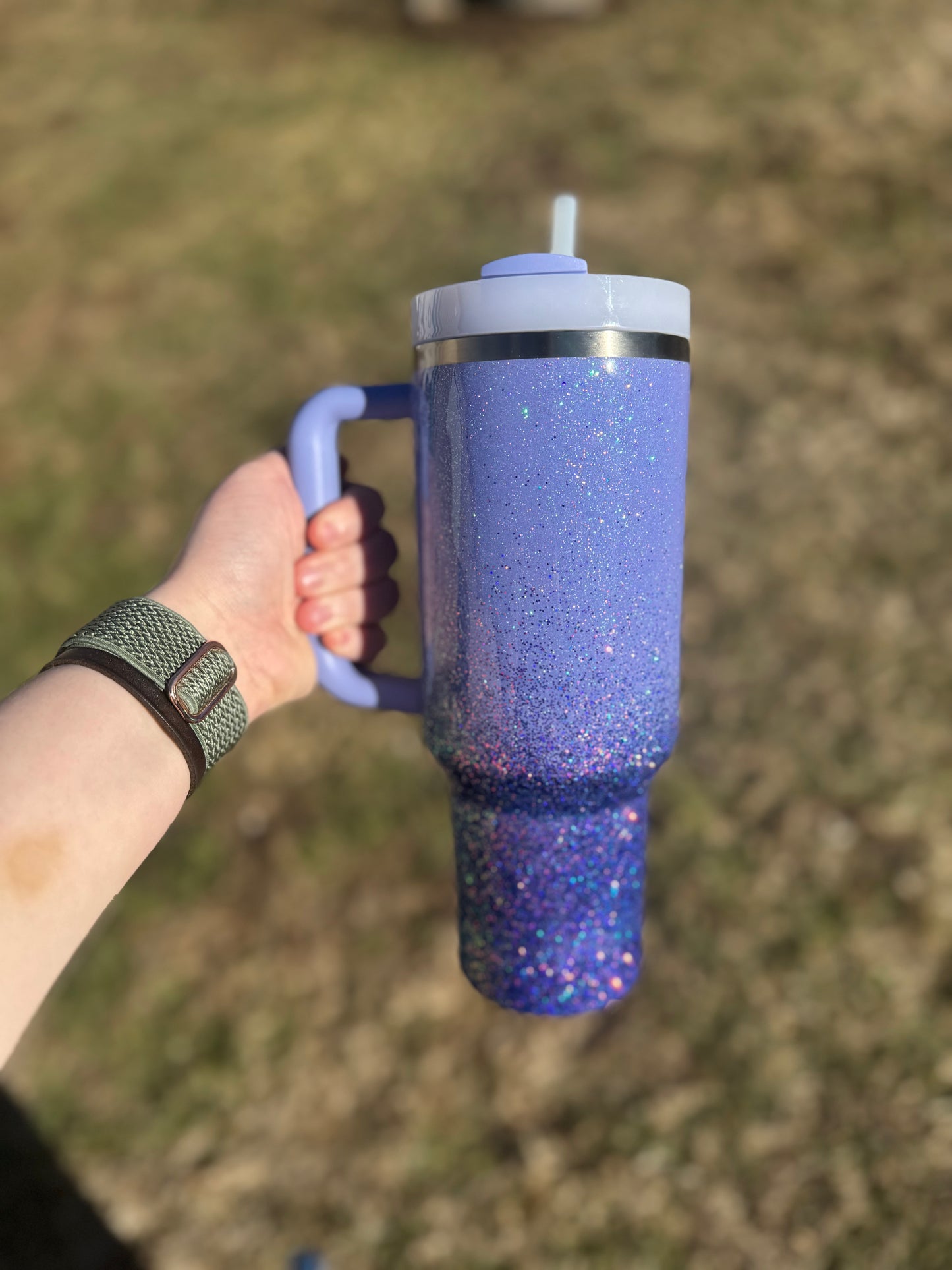 Light Purple and Purple Colorshift Ombré Stanley *MADE TO ORDER*