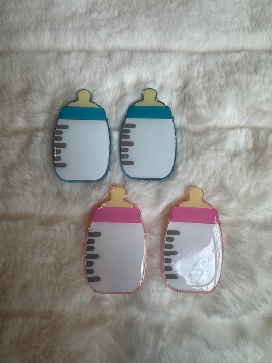 Baby Bottle Interchangeable Badge Reel