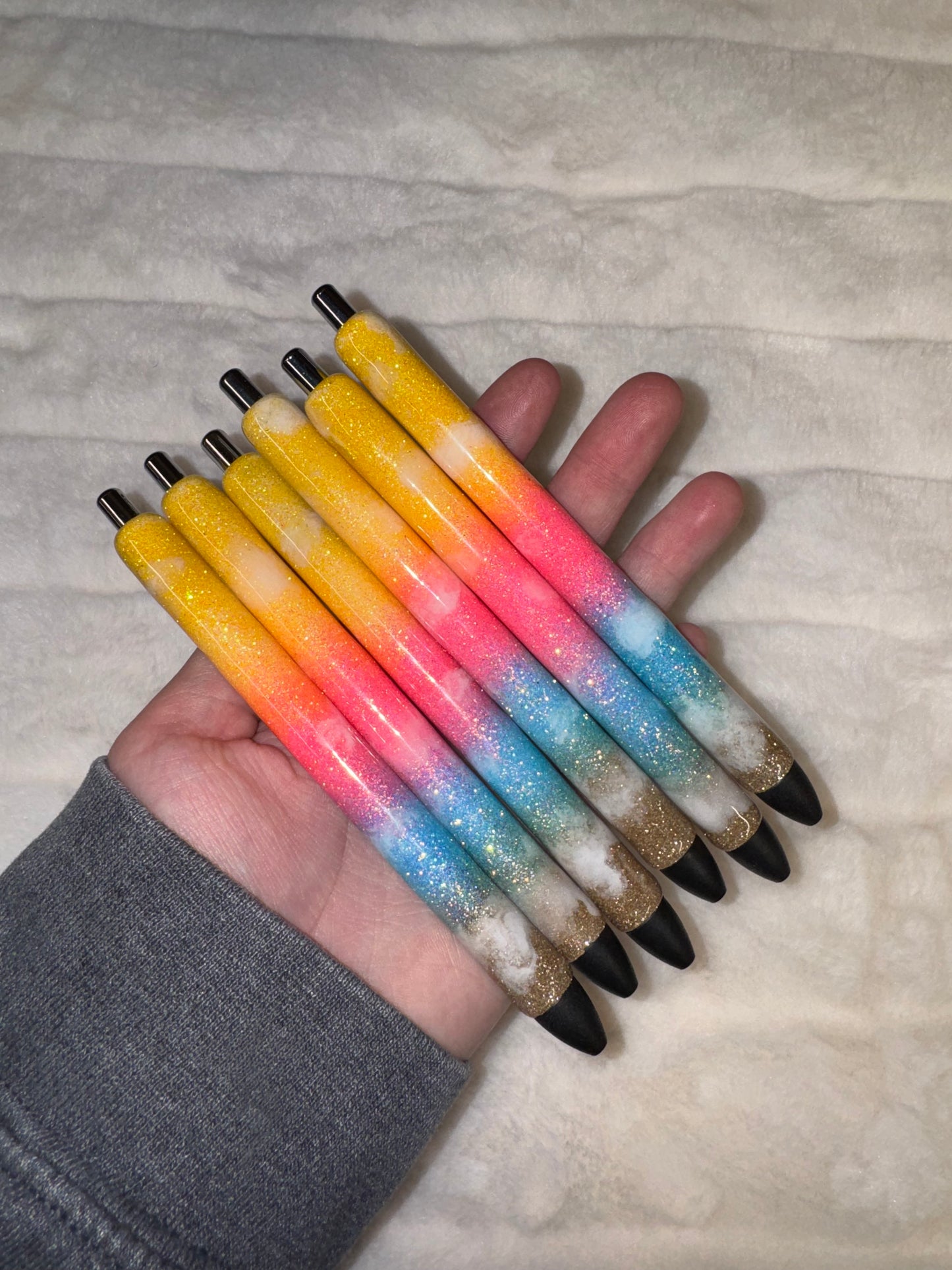 Key West Beach Glitter Pen