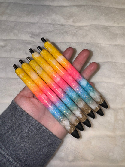 Key West Beach Glitter Pen