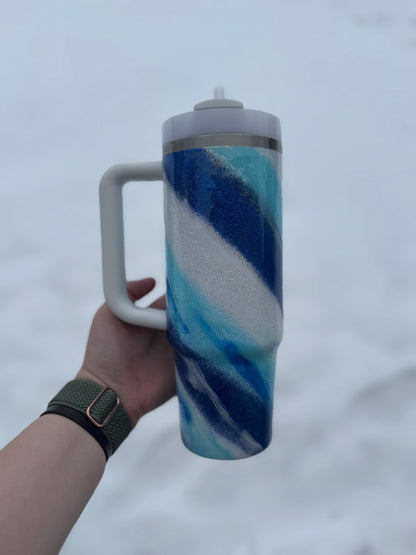 Blue and White Milkyway Stanley *MADE TO ORDER*