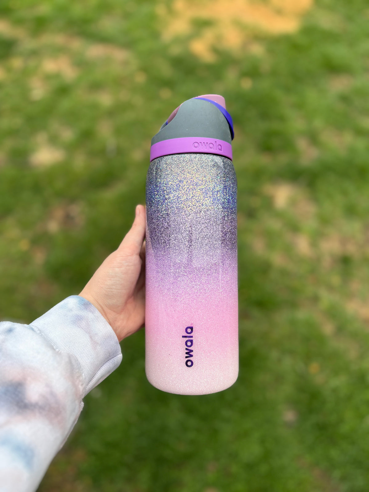 Pink to Purple Ombré Glitter Owala *Made to Order*
