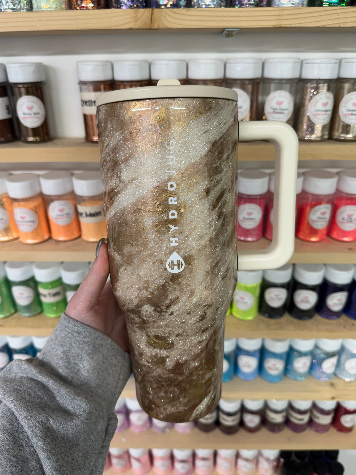 40oz Neutral Hydrodipped HydroJug (Ready to Ship)