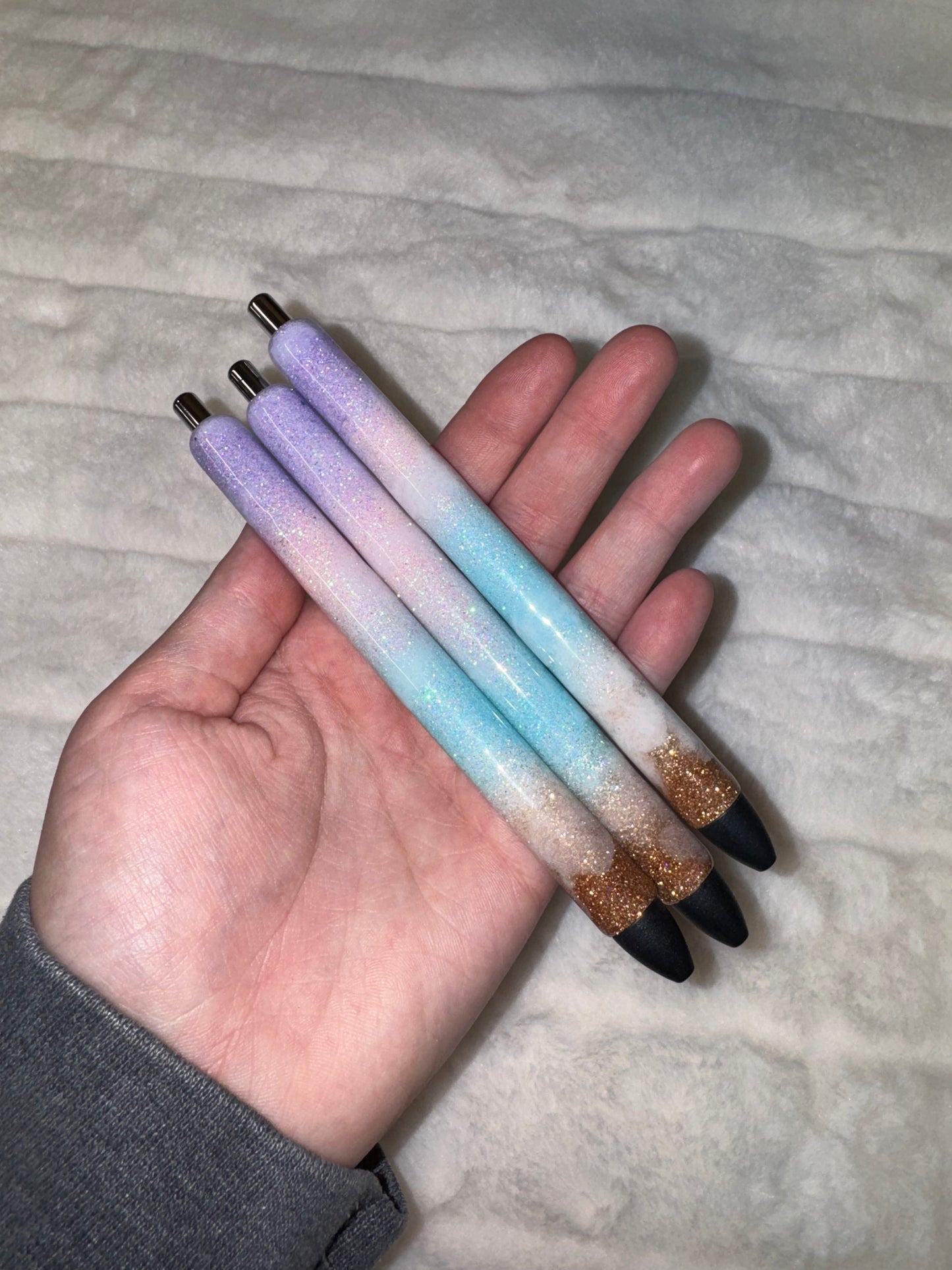 Pastel Beach Glitter Pen