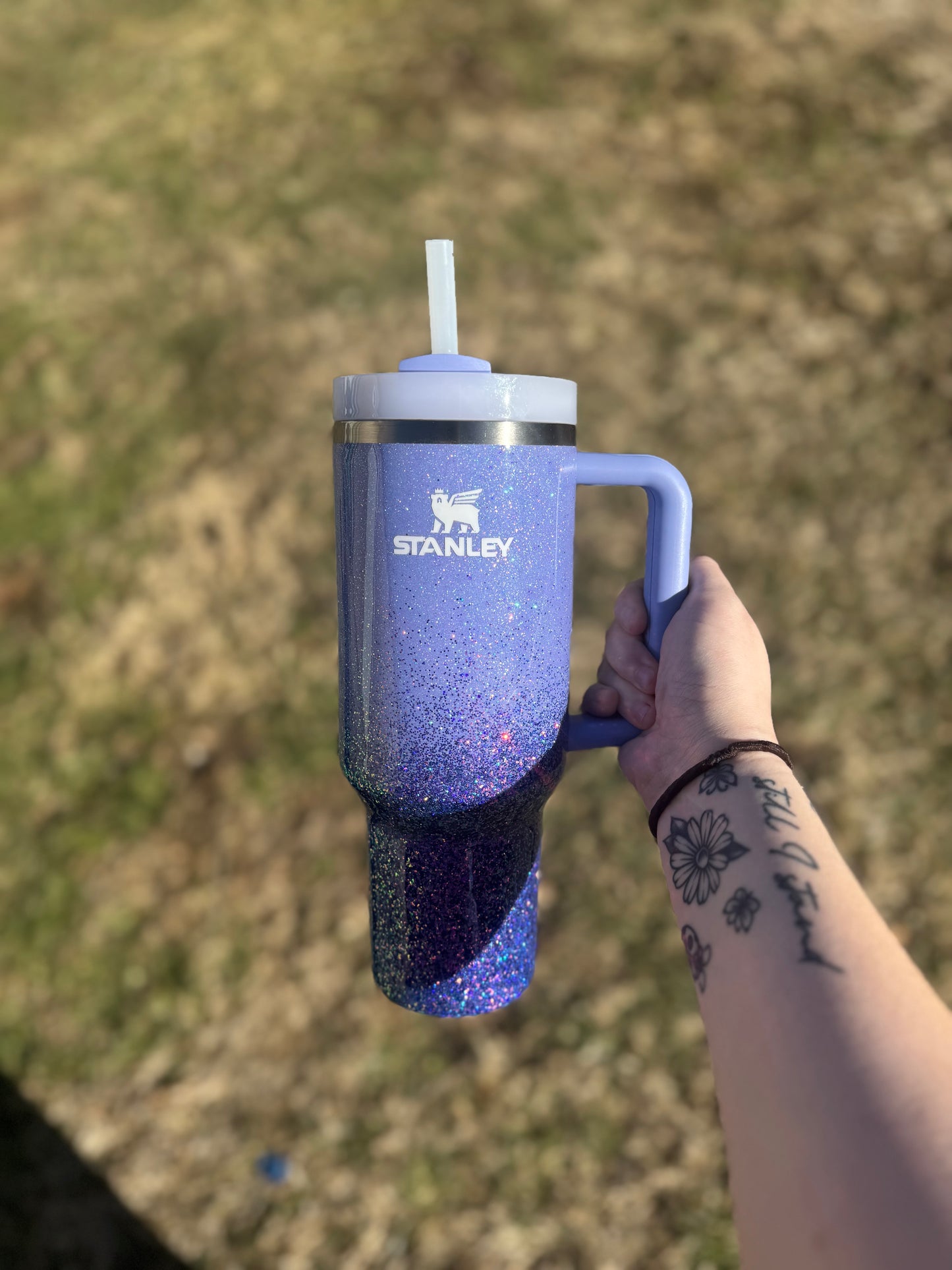 Light Purple and Purple Colorshift Ombré Stanley *MADE TO ORDER*