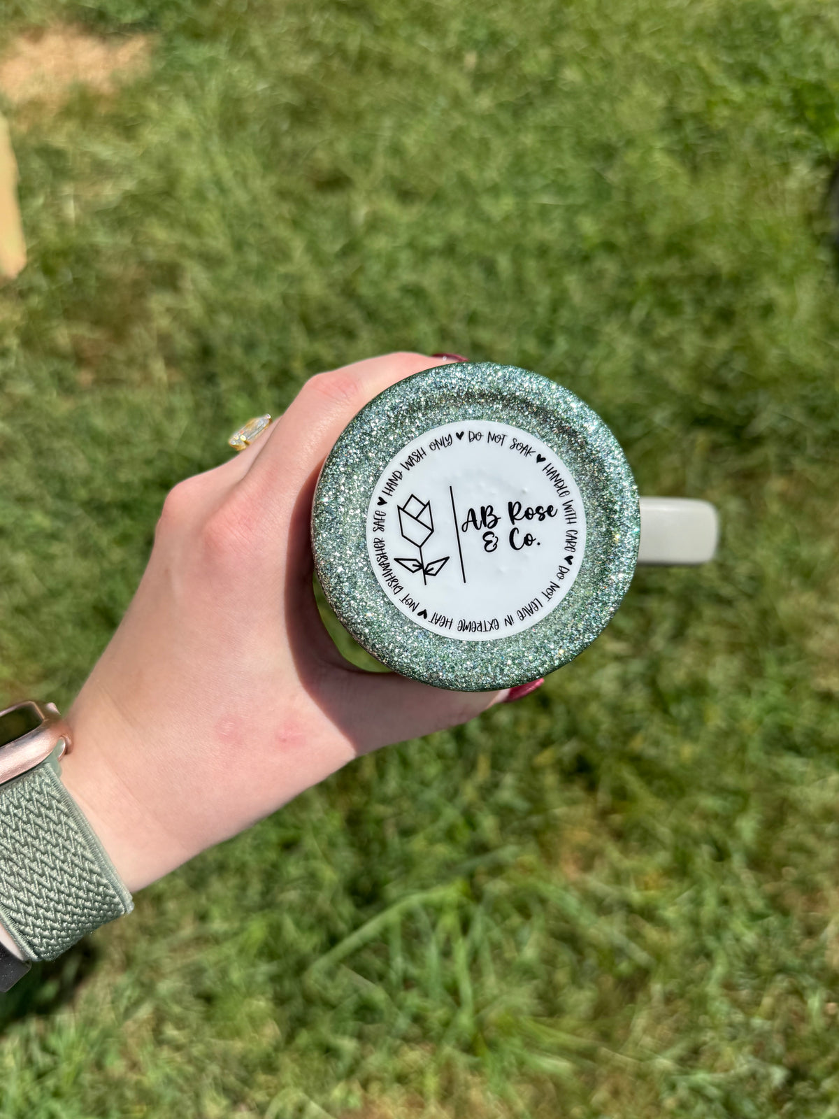 40oz Sage with Thankful Bows Stanley ProTour (Ready to Ship)