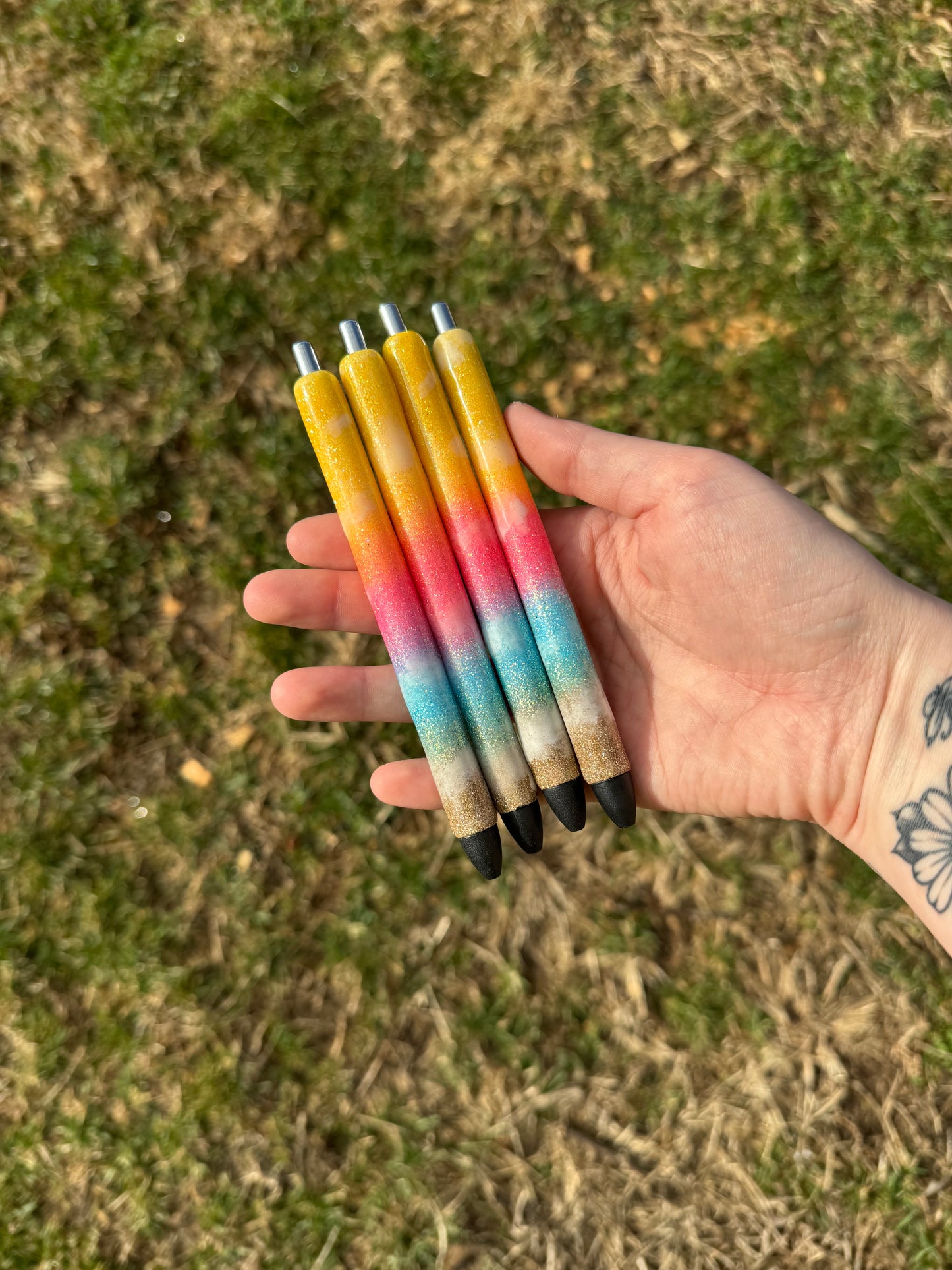 Key West Beach Glitter Pen