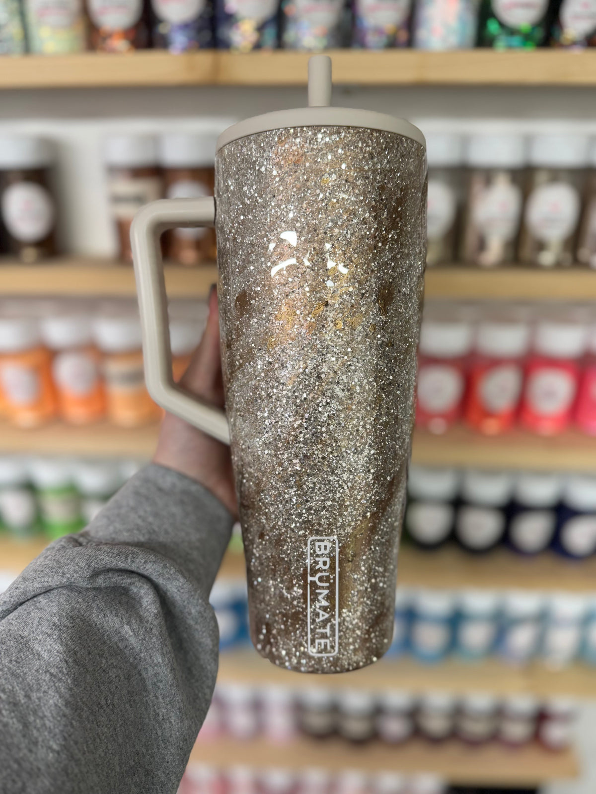 40oz Neutral Hydrodipped BrüMate (Ready to Ship)