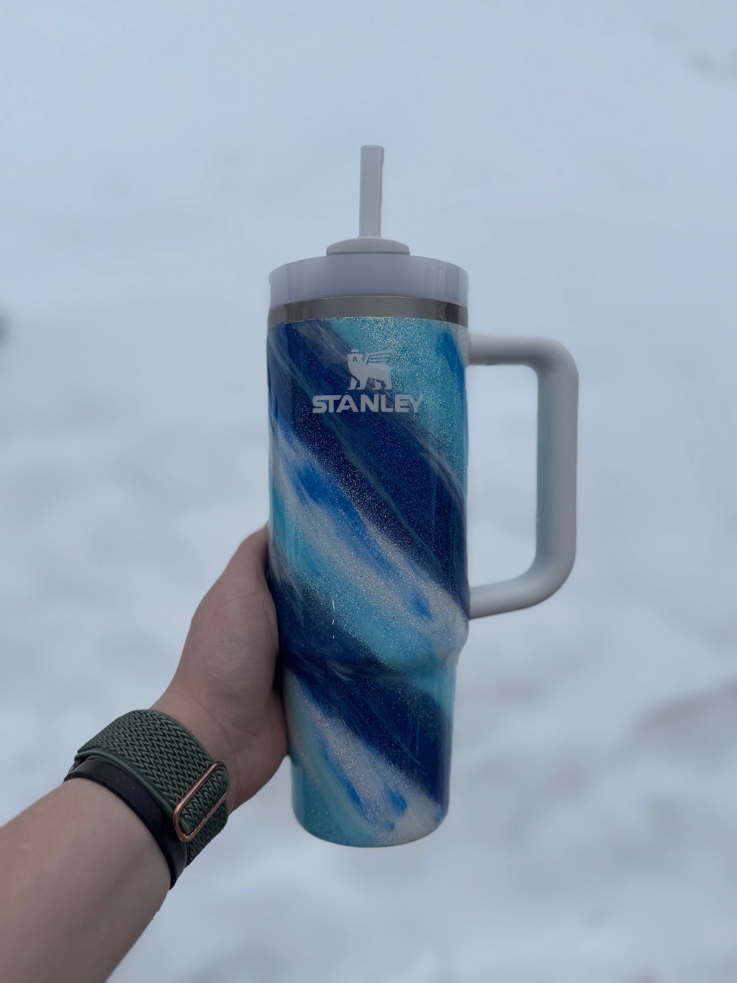 Blue and White Milkyway Stanley *MADE TO ORDER*