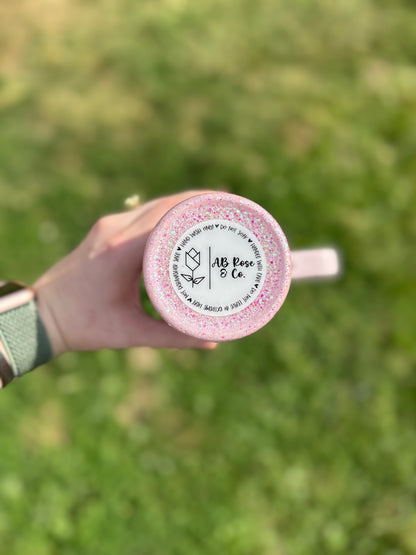Light Pink and White Ombré HydroJug *MADE TO ORDER*
