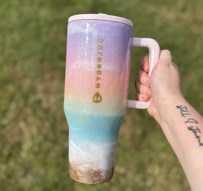 Pastel Sunset/Sunrise Beach HydroJug *MADE TO ORDER*