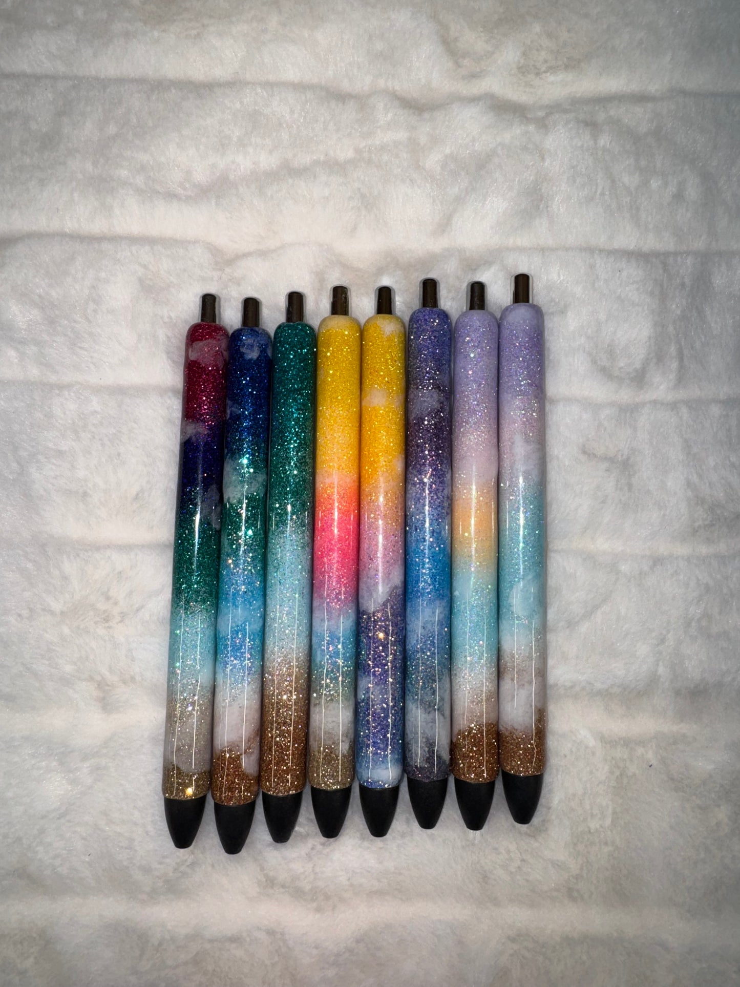 Full Set of 8 Beach Pens *MADE TO ORDER*