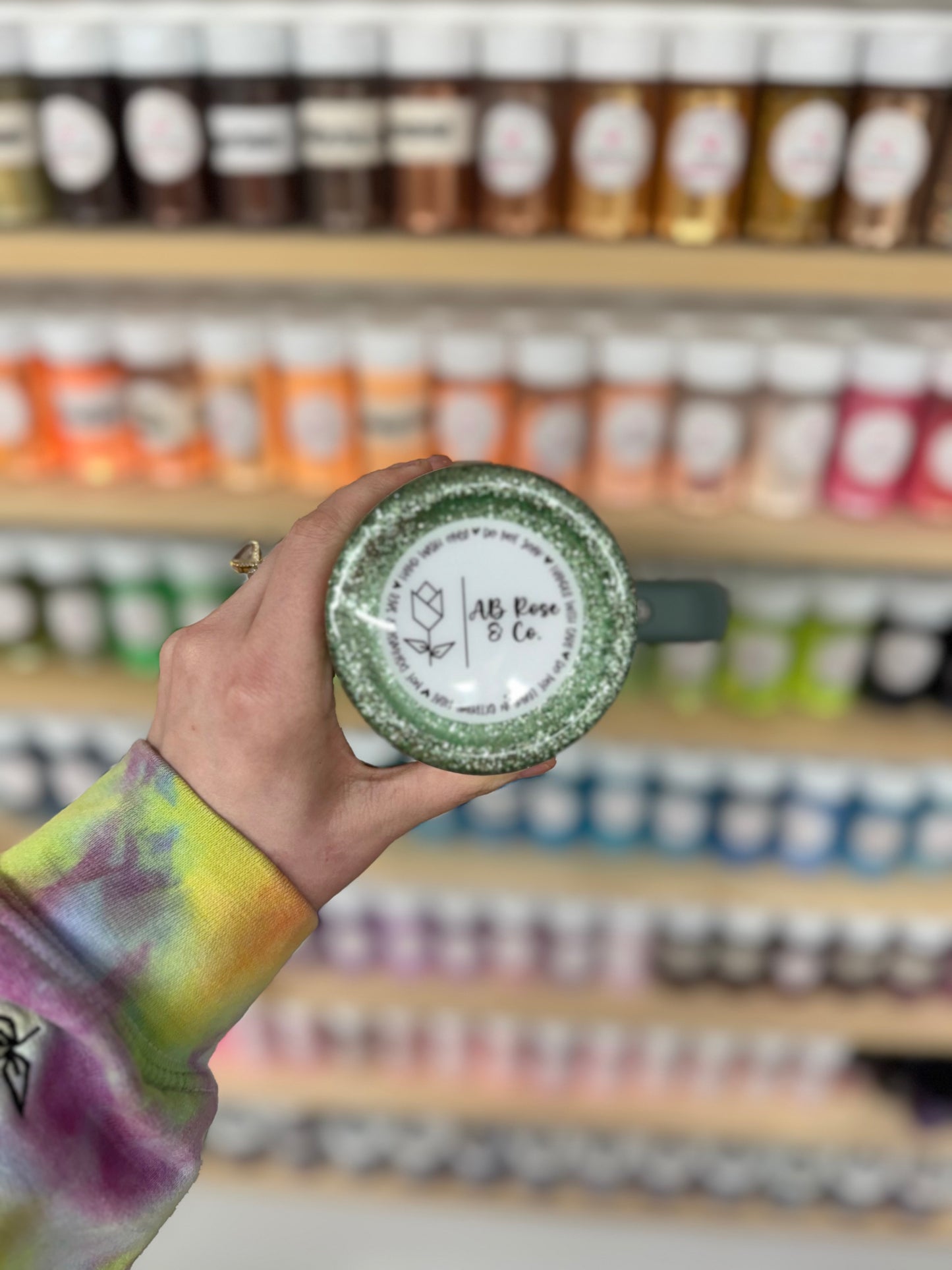 40oz Green Teacher Theme Stanley (Ready to Ship)