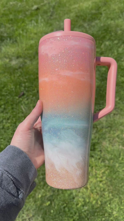 Custom Peach Beach Brumate *MADE TO ORDER*