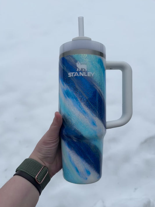 Blue and White Milkyway Stanley *MADE TO ORDER*