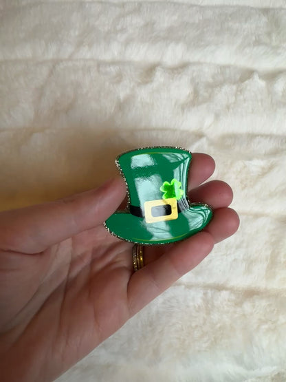 St. Patrick’s Day Hat Interchangeable Badge Reel