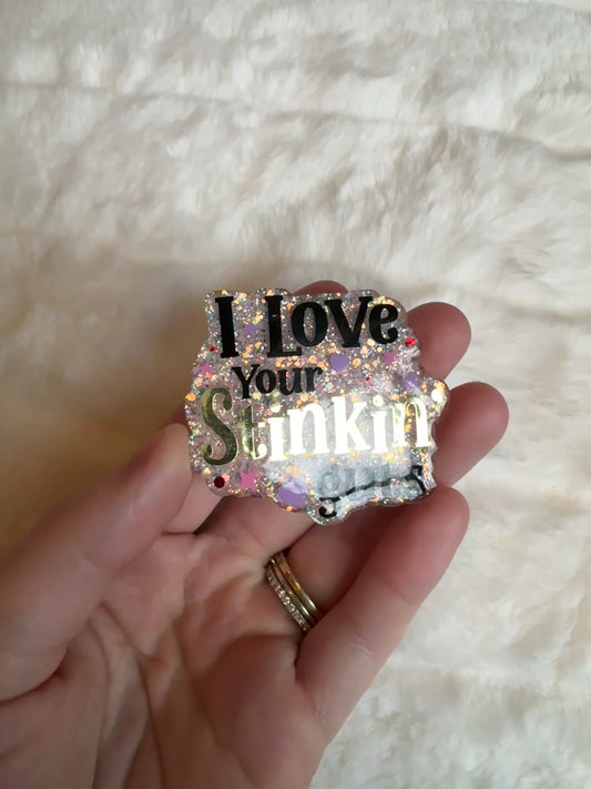 I Love Your Stinkin’ Guts Interchangeable Badge Reel
